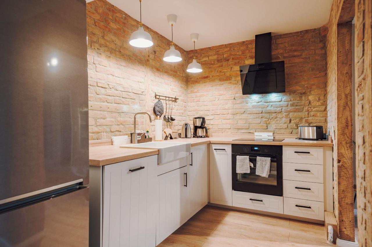 Stadthytte Ferienhaus Росток Екстериор снимка